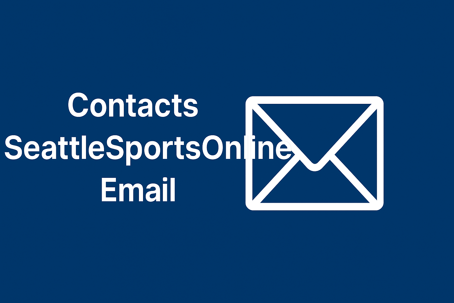Contacts SeattleSportsOnline Email