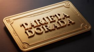 Tarjeta Dorada