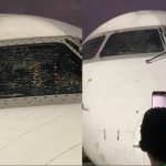 nigeria football team emergency landing